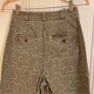 BDG Ella Tufted Flower Chinos